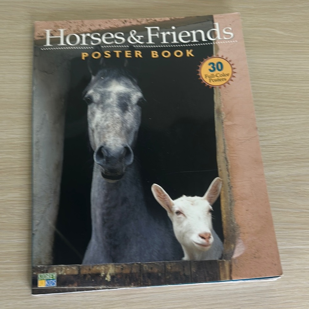Horses & Friends Poster Book